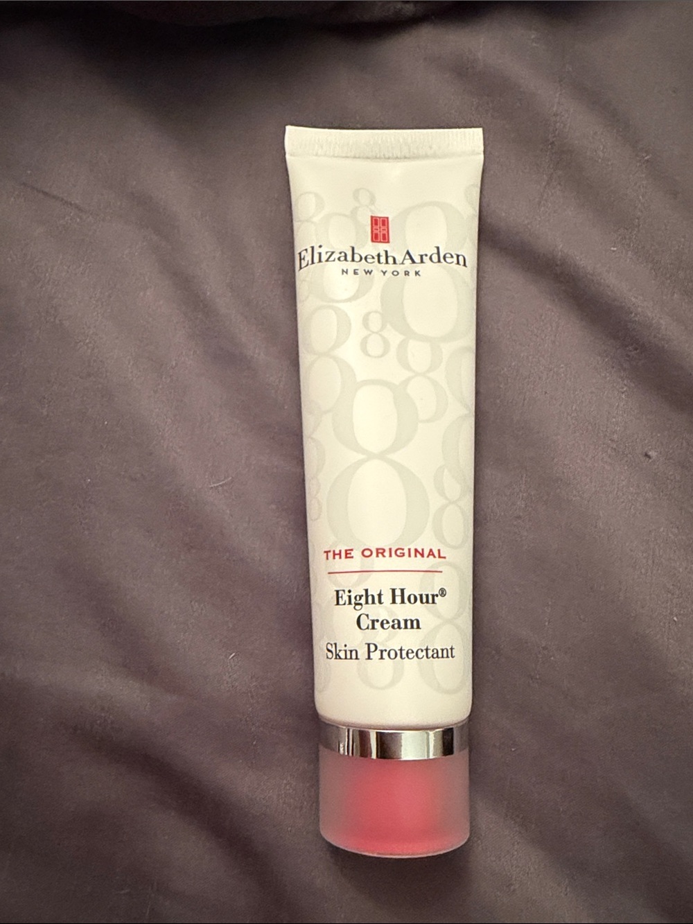 Elizabeth Arden Eight Hour Cream Tube - White with Pink Cap